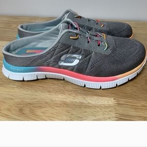 Skechers slip on mules rainbow  SN12069